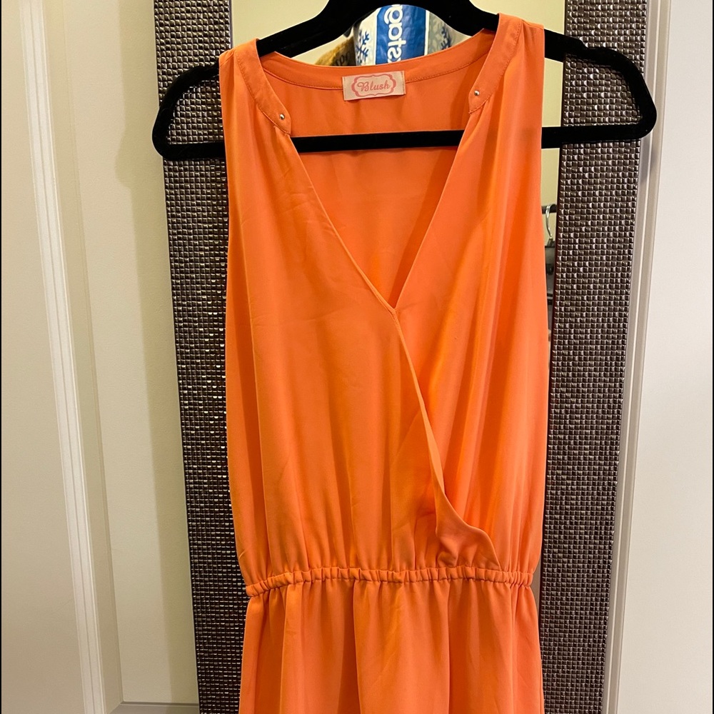 Orange Blush dress